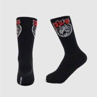 Godzilla Socken Silhouette