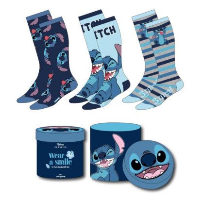 Lilo & Stitch Socken 3er-Pack Crazy Stitch